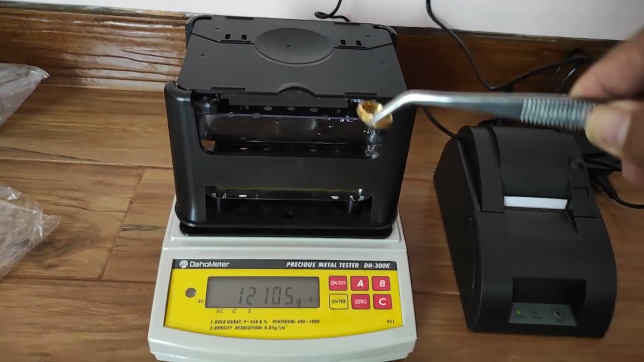 Review Dahometer DH-300K pengujian kadar emas