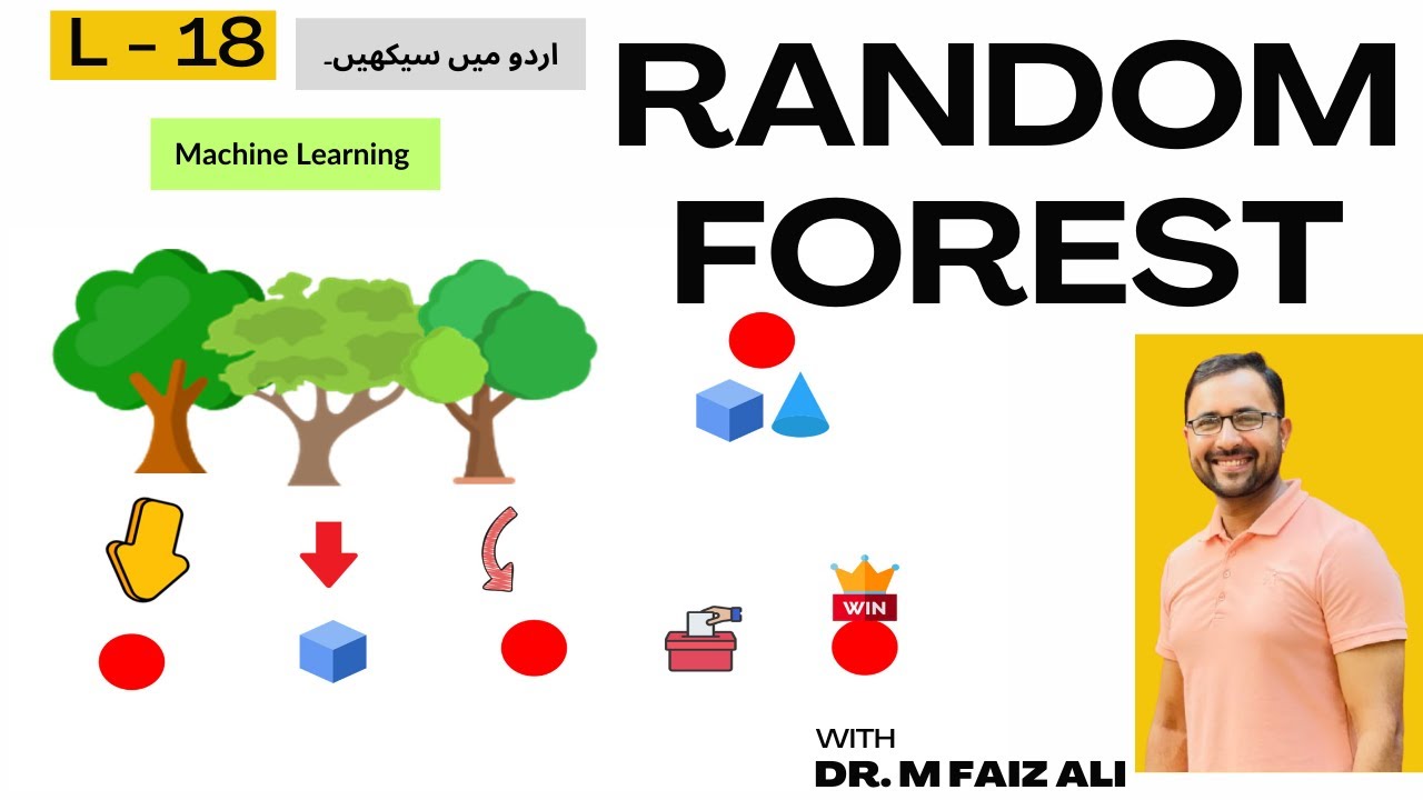 Random forest in 9 minutes | random forest python implementation (urdu/hindi)