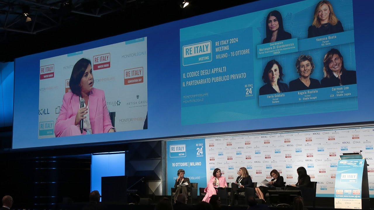 RE ITALY 16 Ottobre 2024, i video integrali: Il Codice degli Appalti - seconda sessione