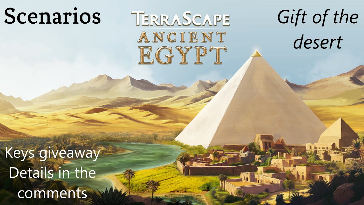TerraScape (Ancient Egypt DLC) - Scenarios : Gift of the desert (all quests done)