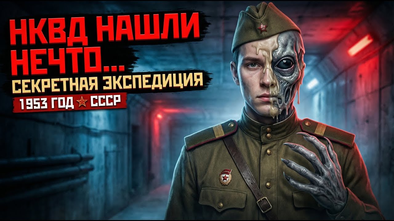 НКВД НАШЛИ «ДВОЙНИКА» В БУНКЕРЕ. Существо меняло лица | Это был не шпион