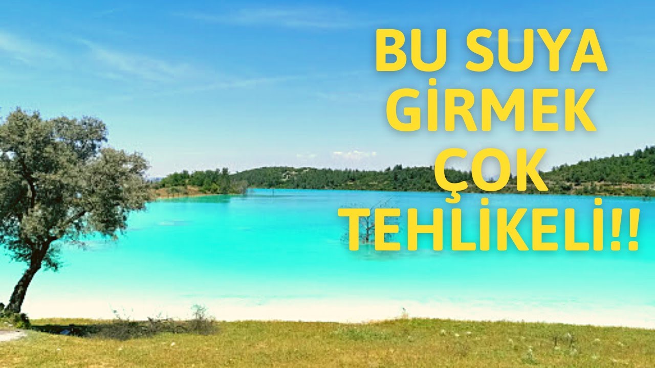 Muğla-Yatağan'da Terk Edilmiş Hayalet Köy & Muğla'nın Maldivleri Kül Gölü