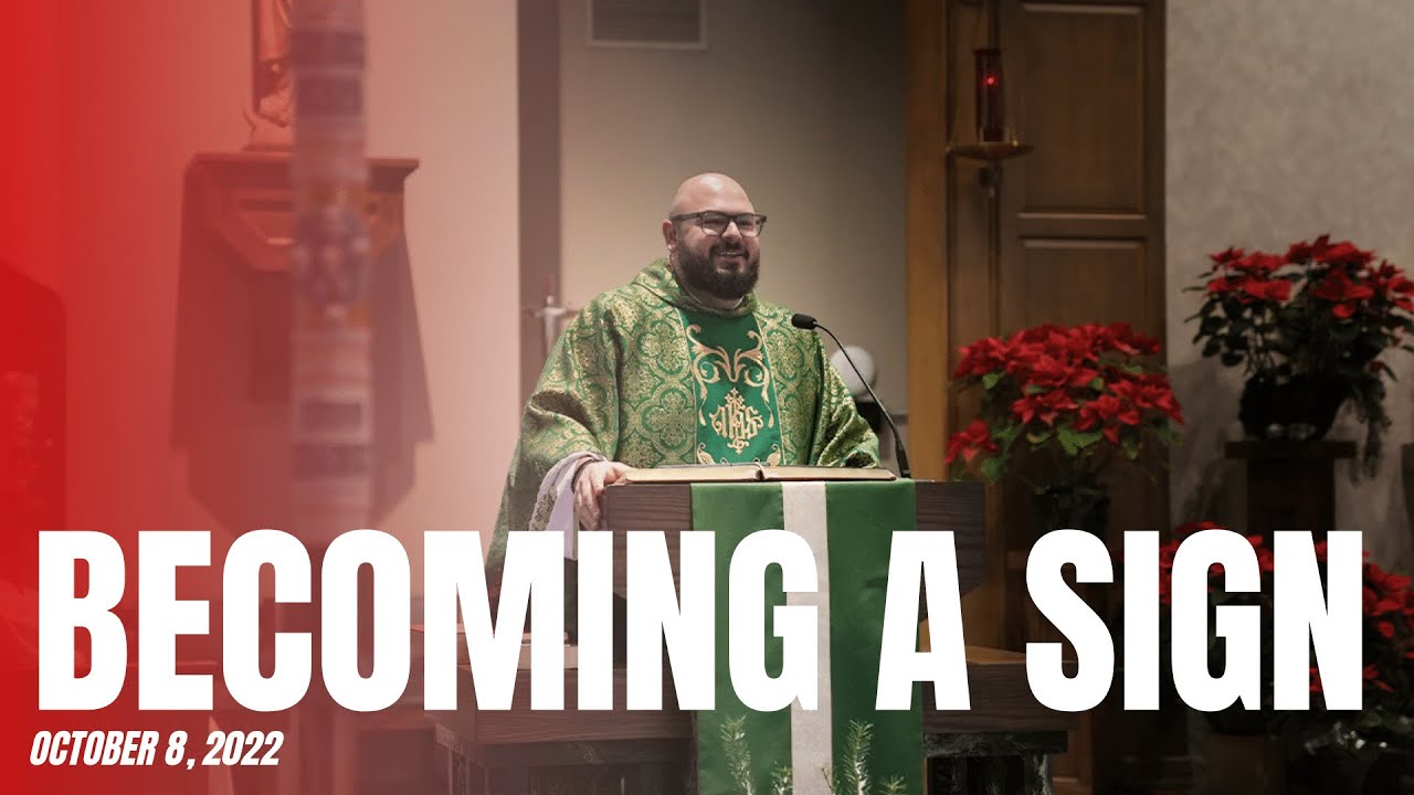 Eric & Kristina Herman Wedding Homily - Becoming A Sign | Fr. Patrick Schultz