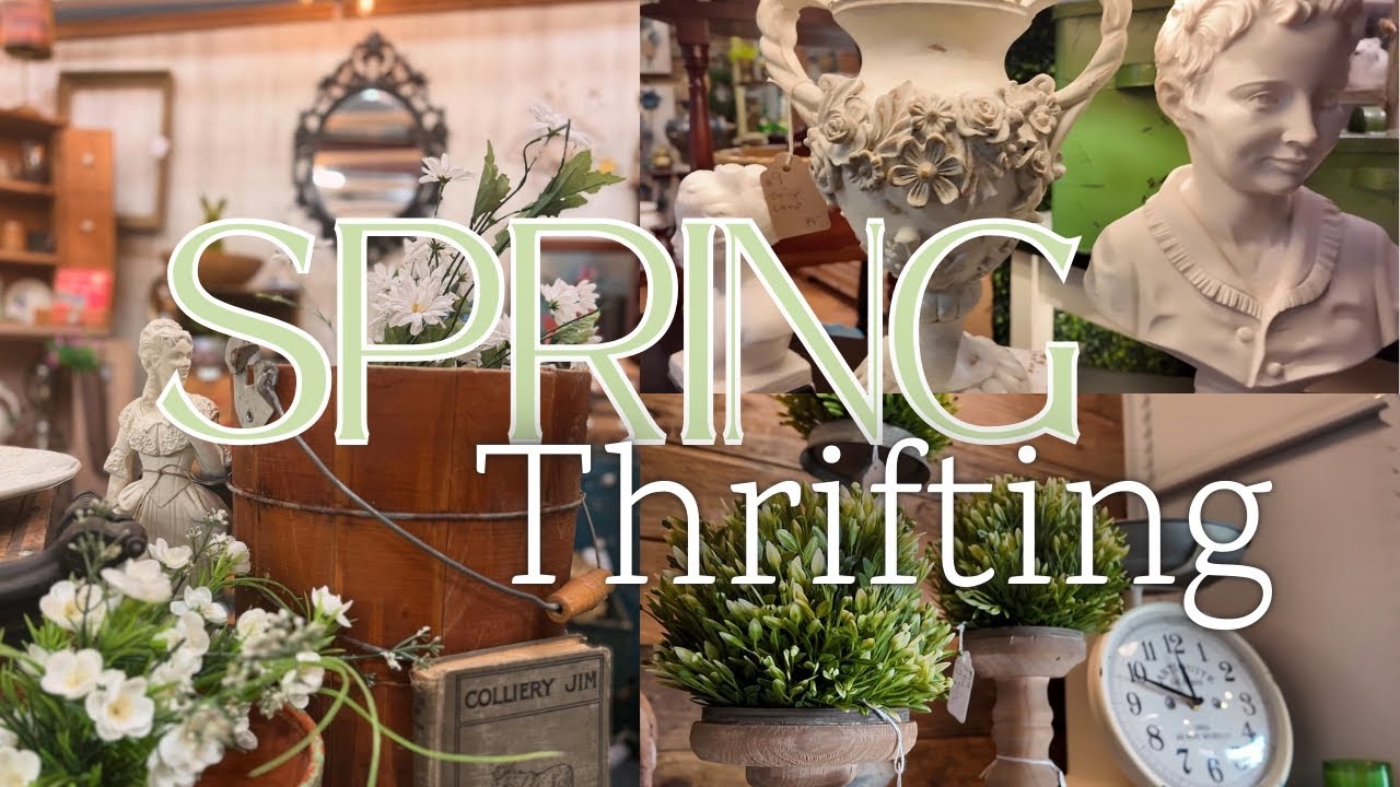 🌷🌸 NEW 🌷🌸 SPRING COZY COTTAGE THRIFTING | VINTAGE THRIFTED GOODS AT THE MERCANTILE