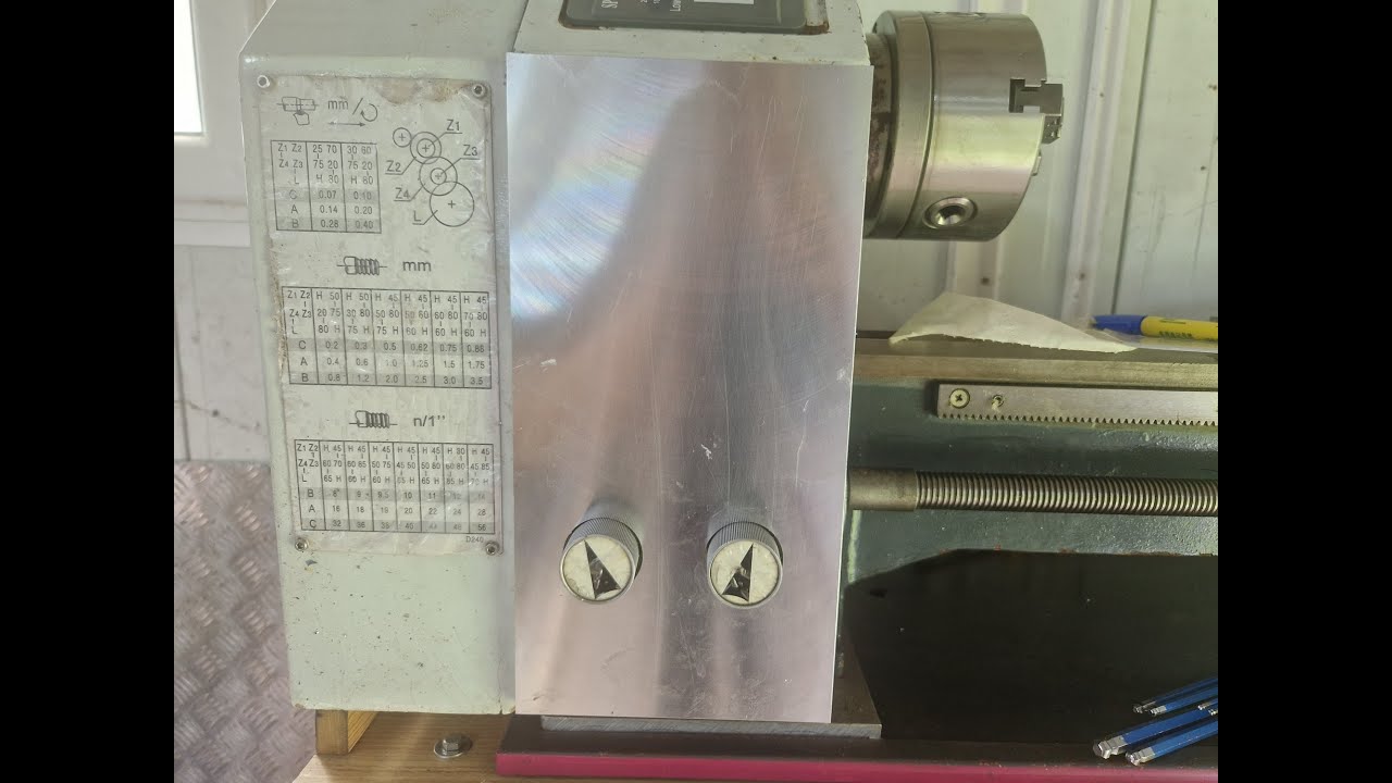 Torno Optimun 250x500 Actualizacion y Mejoras TR -  Parte 1