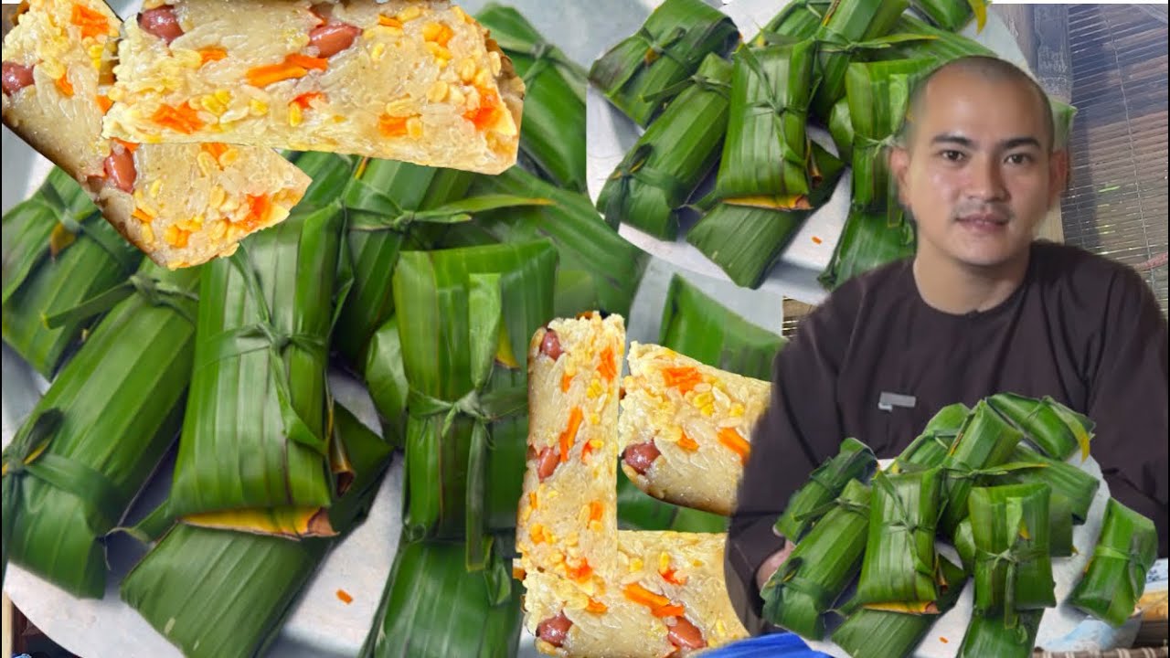 Tết Này Có Nếp Làm Kiểu Này Ăn Hoài Không Ngán , Khỏi Gói Bánh Tét Nữa |Bếp Chay Thầy Lâm 