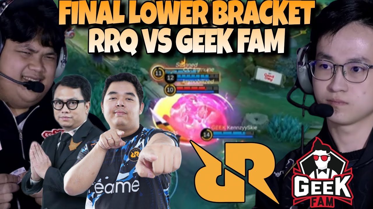 FINAL LOWER BRACKET DIMULAI !! RRQ VS GEEK FAM MATCH 1 - MPL S15 PLAYOFFS