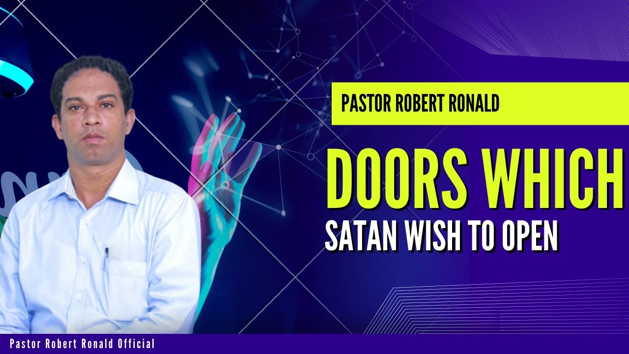 சத்துரு திறக்க விரும்பும் கதவுகள் | Tamil Christian Message | Impact | Pastor Robert Ronald
