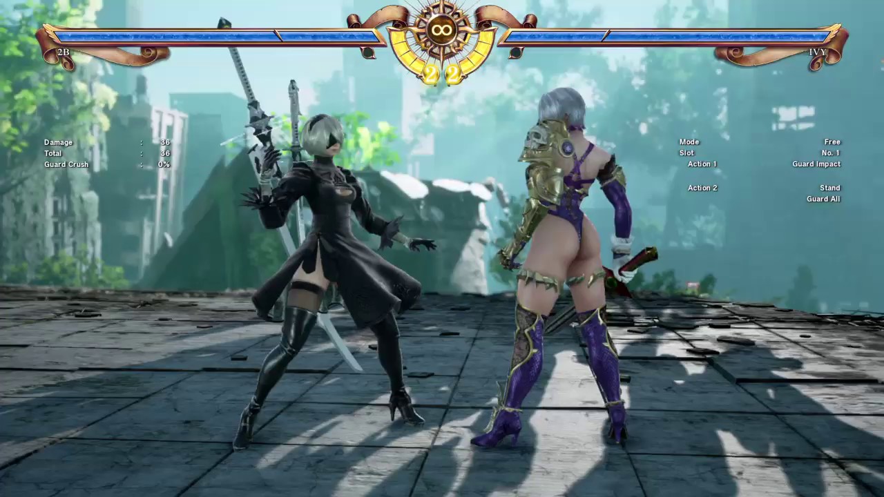 SoulCalibur 6 - 2B's 38 hit combo