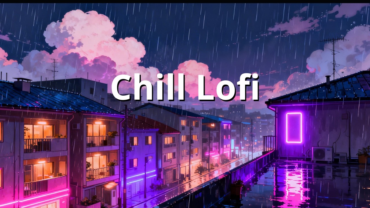 Tokyo Rain & Neon Glow 🌧️ Lofi | 日本ローファイ