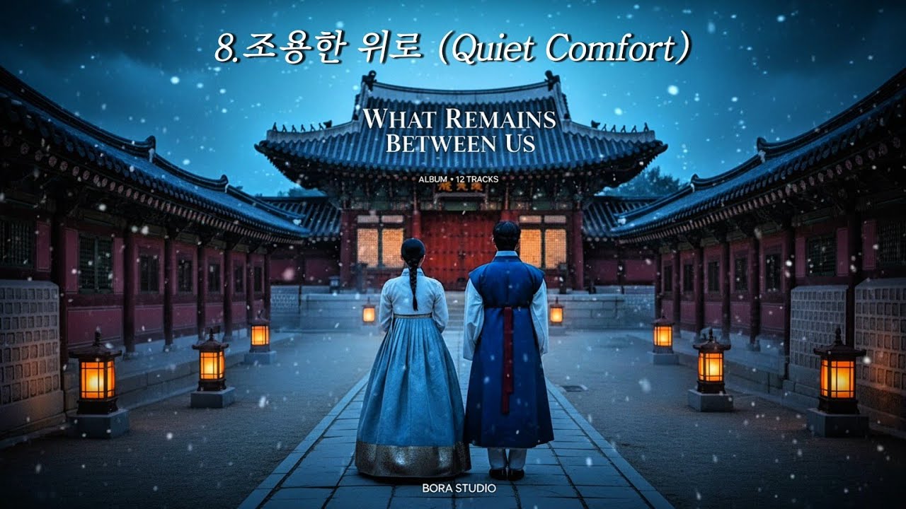 조용한 위로 (Quiet Comfort) - Bora Studio | Emotional K-Drama OST, Lyric Video