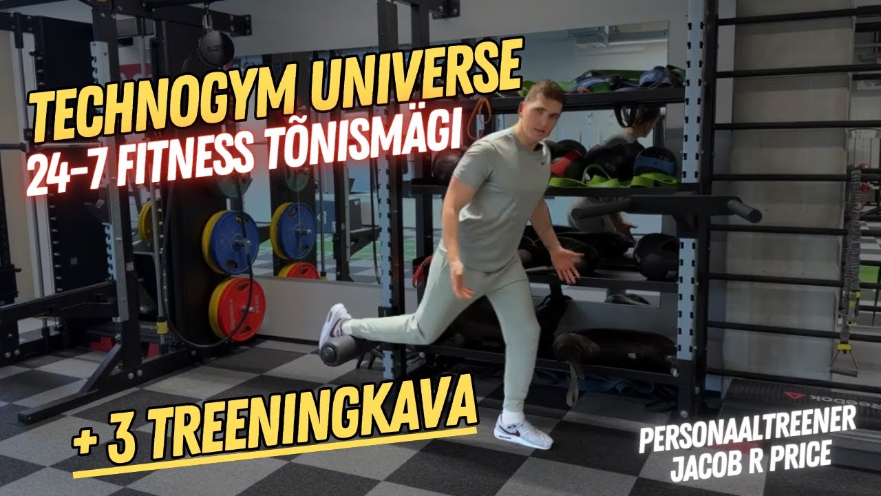 Technogym Universe +3 Treeningkava 24-7 Fitness Tõnismägi