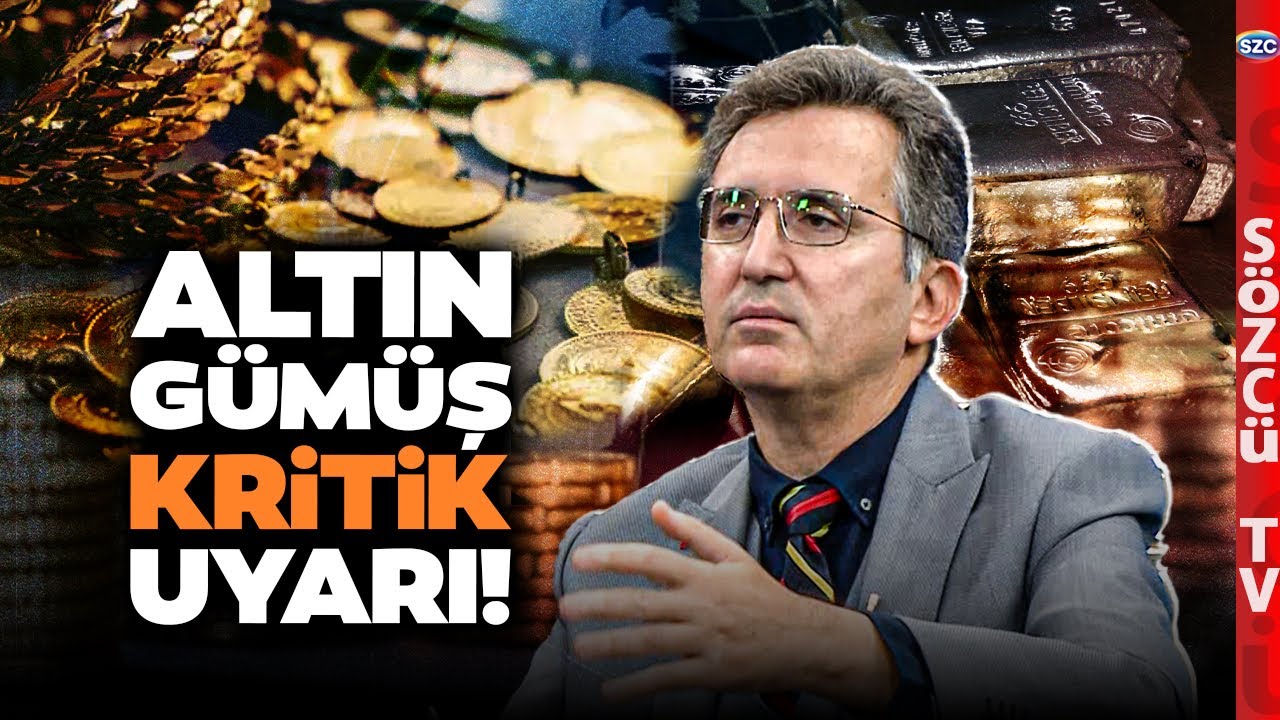 Tunç Şatıroğlu'ndan Altın ve Gümüş İçin Dikkat Çeken Açıklama! 'Perişan Olacaklar' Dedi Uyardı