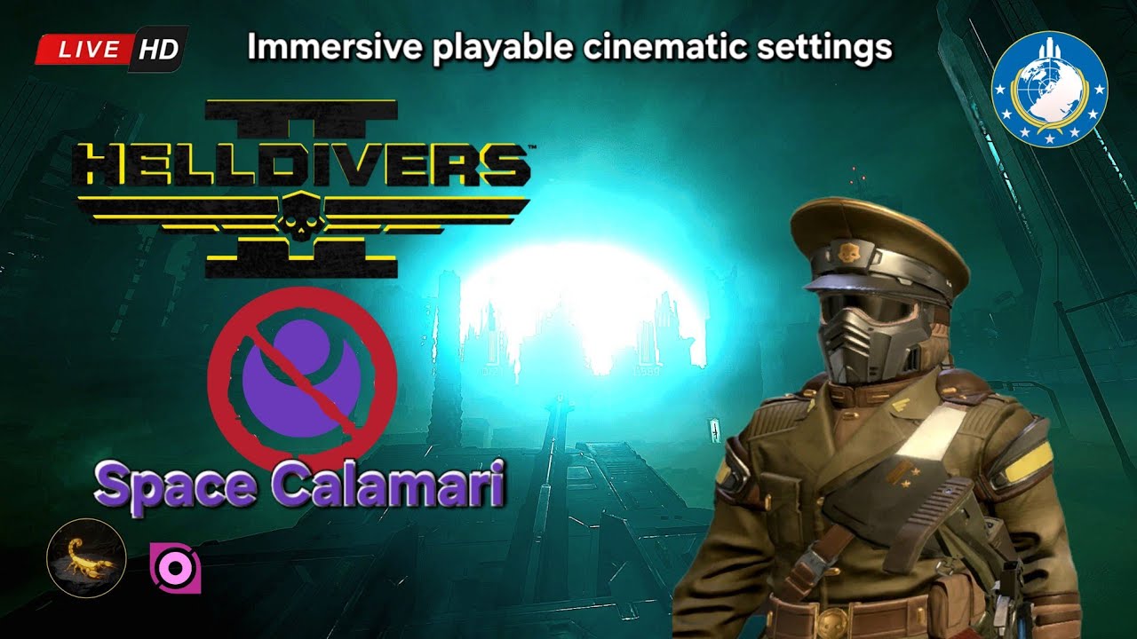 🔴 LIVE - Helldivers 2 - Space Calamari
