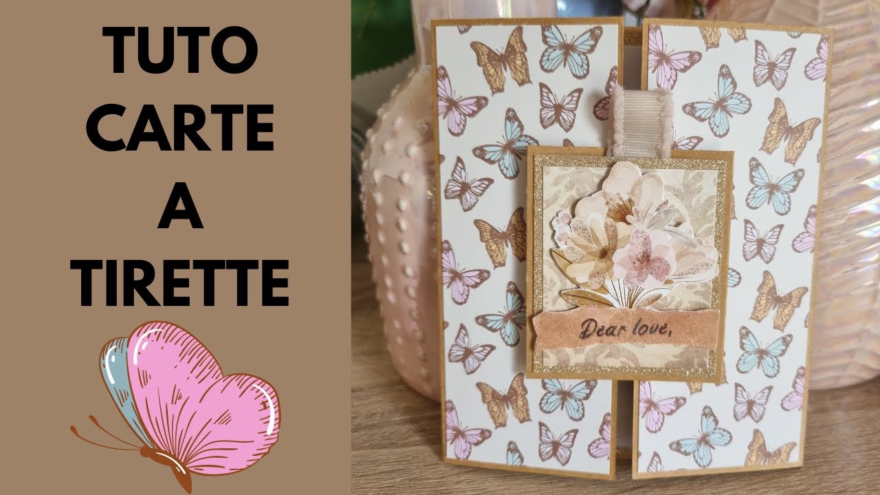 Tuto carte à tirette simple / 100% Action