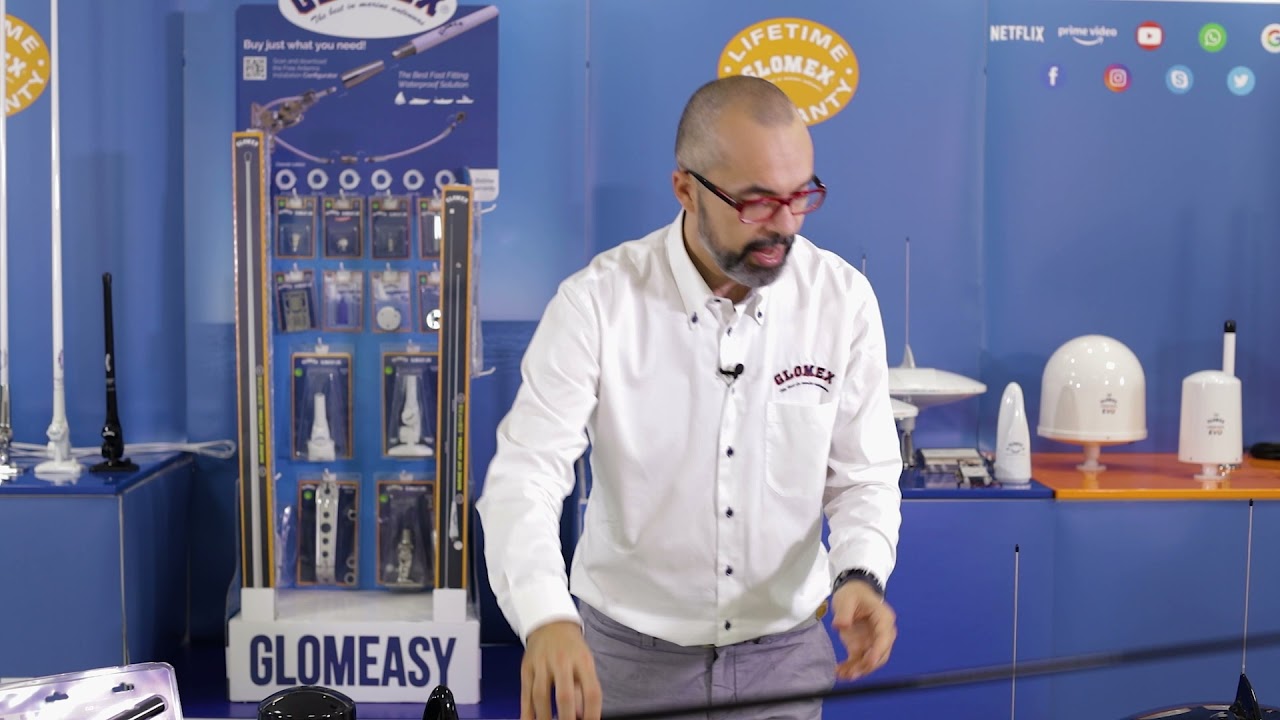 Glomex Black Line TV / Communications / Entertainment antennas