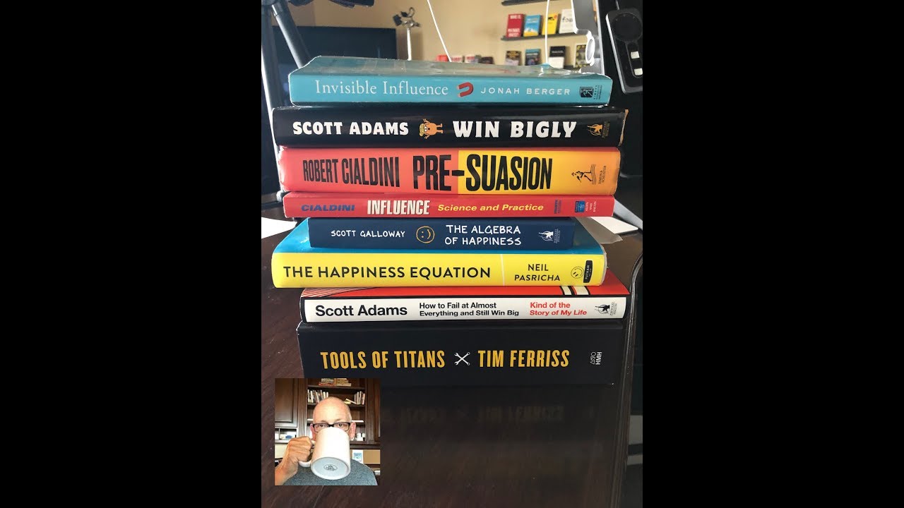 Episode 544 Scott Adams: Books That Will Make you Happier and More Successful (Grad Gifts?)