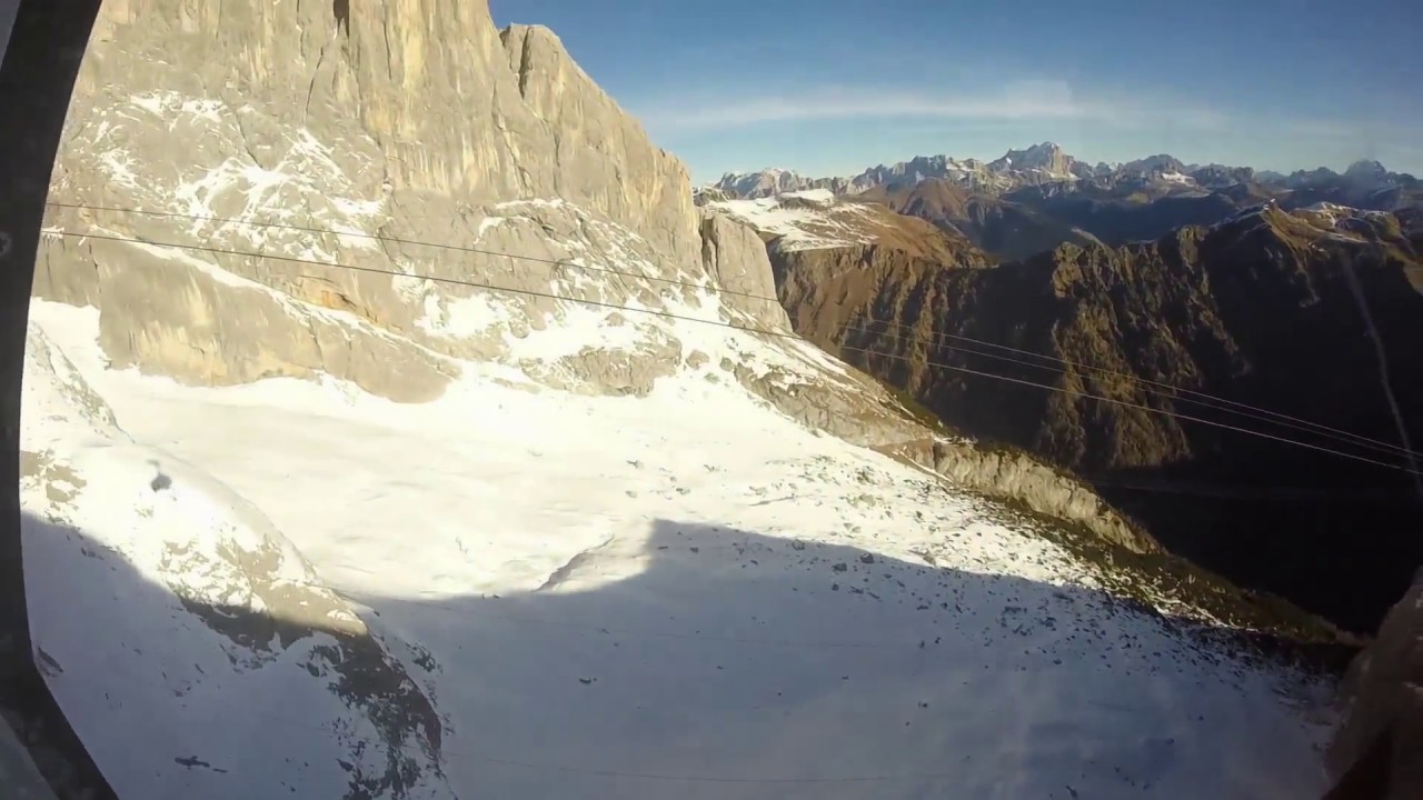 Marmolada Salita In Funivia
