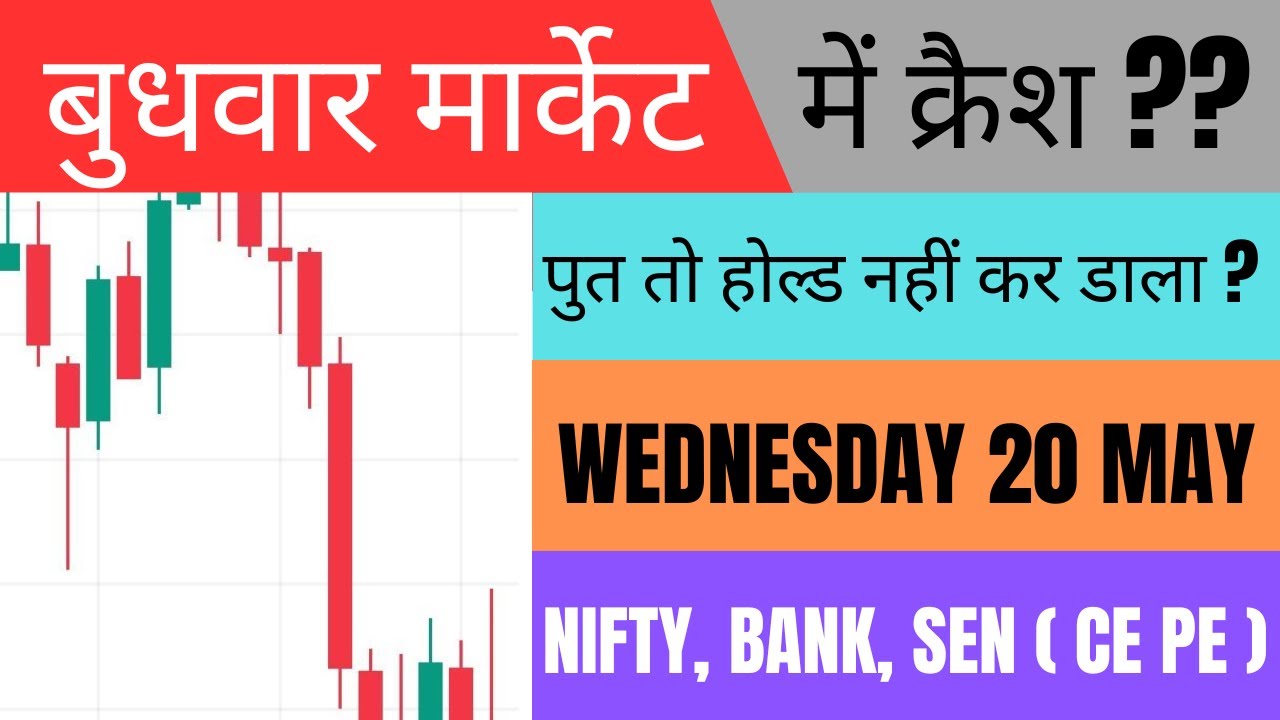 Nifty Report For Tomorrow and Banknifty News For 20 May Wednesday Market Analysis