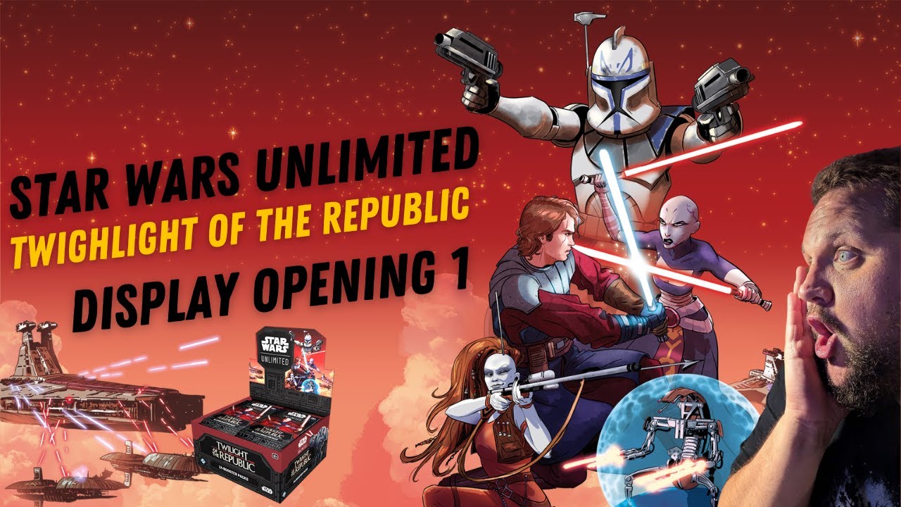 Star Wars Unlimited | Twilight of the Republik | Display Opening 1/6| Showcasejagd