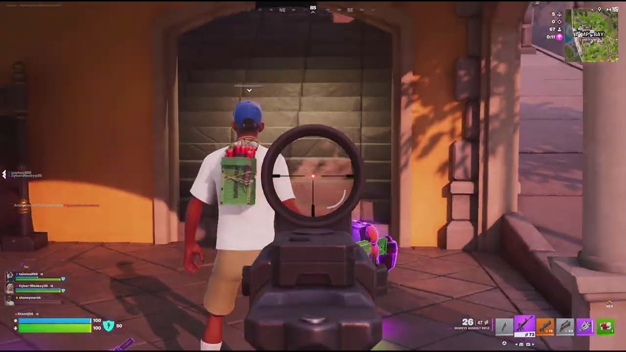NEW SKIN MILES CROSS) NEW VICTORY #fortnite #fullsquad #trio #tiktok
