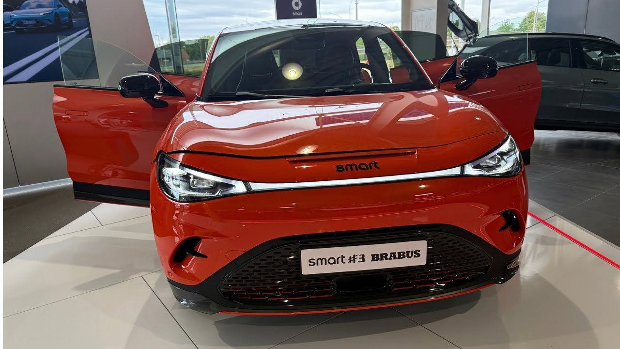 New 2025 Smart #3 Brabus - Interior and Exterior in details