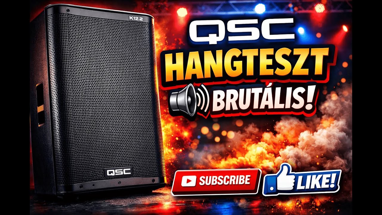 QSC K12.2 teszt