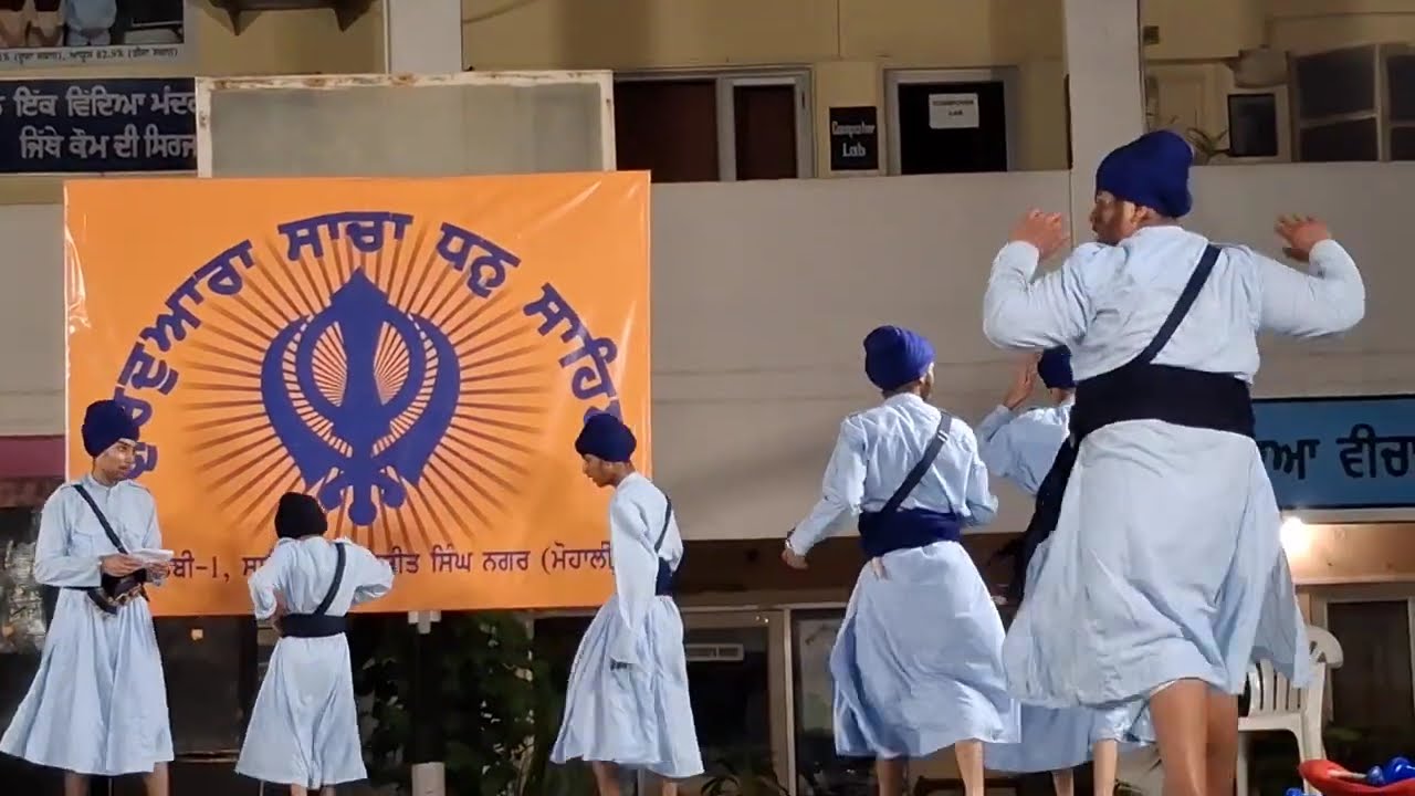 ਗੱਤਕਾ ਮੁਕਾਬਲਾ  ਸਾਚਾ ਧਨ ਗੁਰਦੁਵਾਰਾ ਸਾਹਿਬ