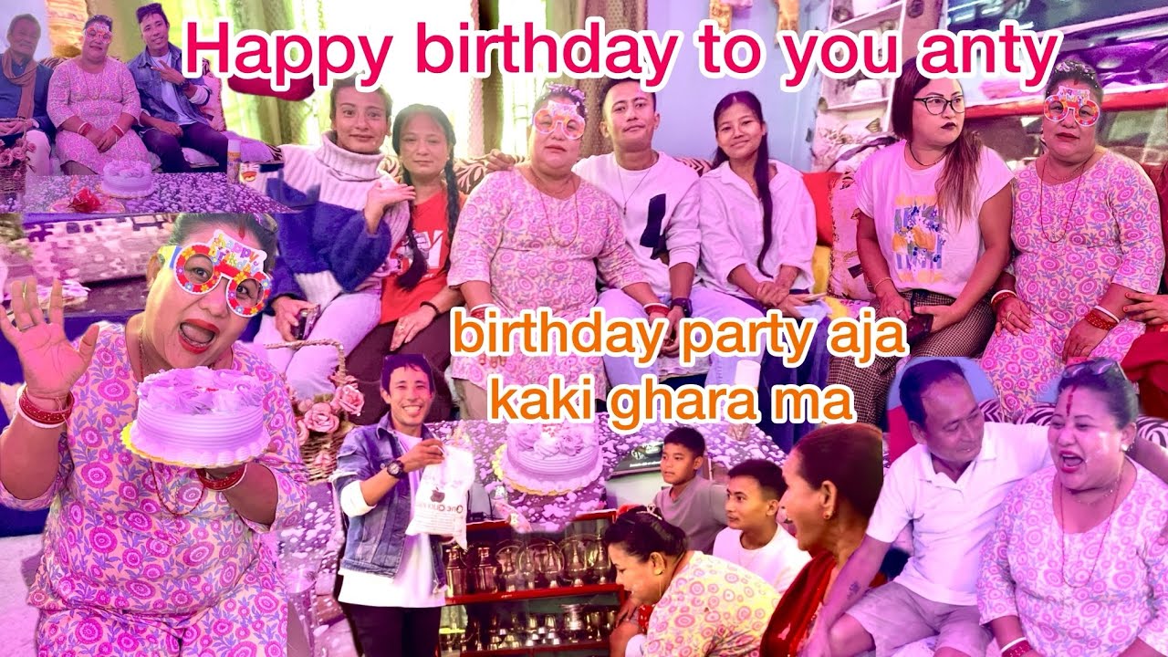 special birthday anty ko aja 🎂@nirmalatamang9550 @GopalMenyangbolimbu 
