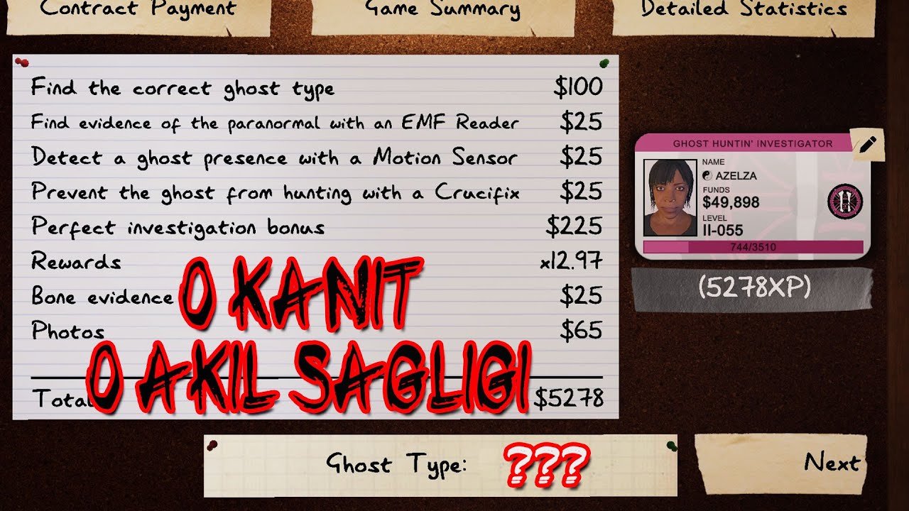 SIFIR Kanıt ile Hayaleti Bulma | Phasmophobia 0 Evidence 0 Sanity Challenge