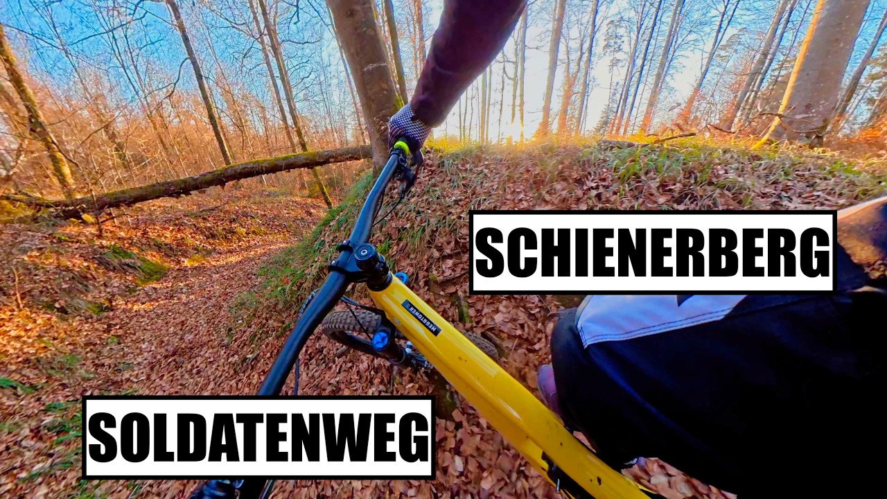 MTB am Schienerberg - Soldatentrail mit dem Santa Cruz Megatower - DJI Osmo 360