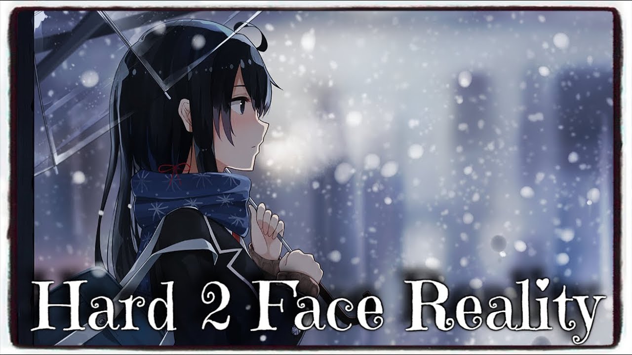 「Nightcore」→ Hard 2 Face Reality (Poo Bear ft. Justin Bieber & Jay Electronica) (Lyrics)