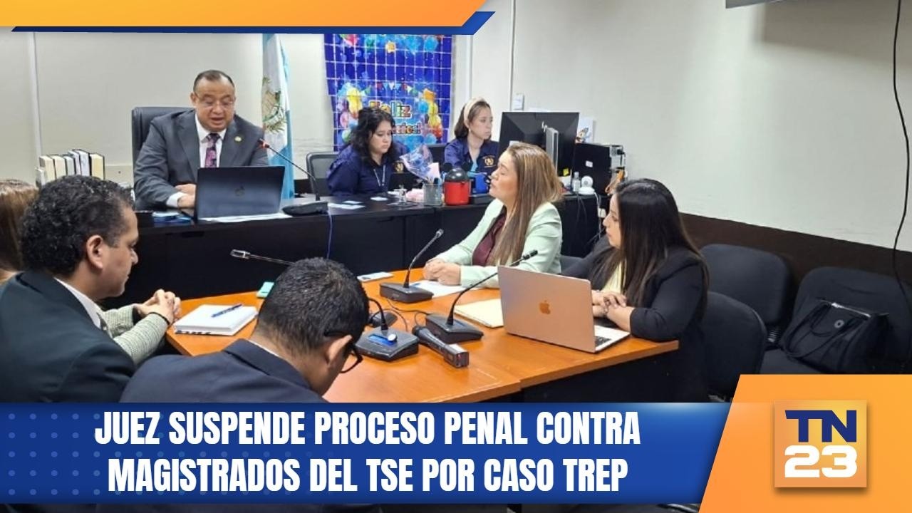 Juez suspende proceso penal contra magistrados del TSE por caso TREP