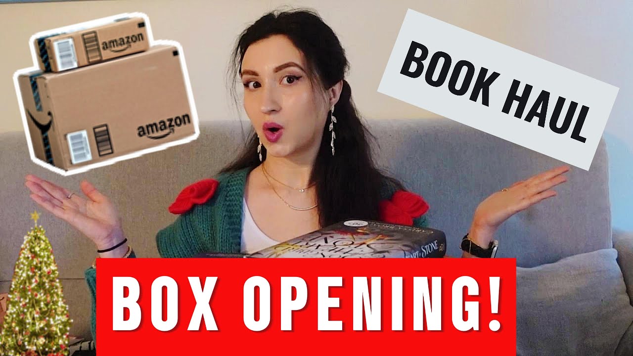 Unboxing books I hope I actually finish this year