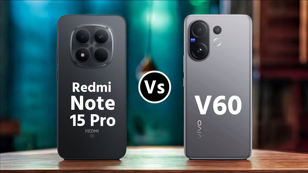 Redmi Note 15 Pro Vs Vivo V60 || Which One is Better?