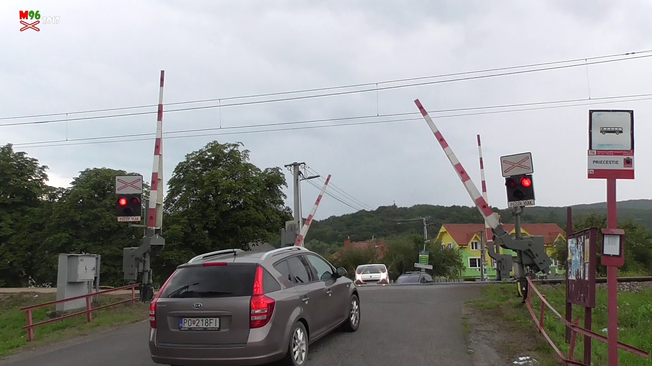 Železničné priecestie Haniska pri Prešove #1 [SP1609] - 28.7.2017 / Slovak railroad crossing