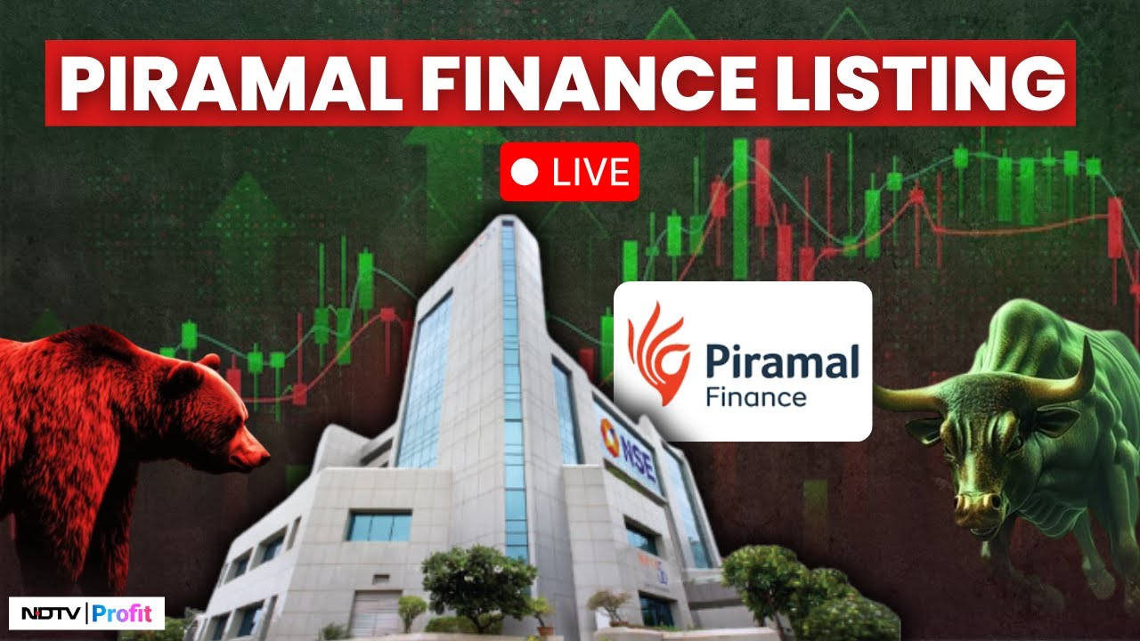 Piramal Finance Listing LIVE I Piramal Finance News LIVE I Piramal Finance Share News LIVE
