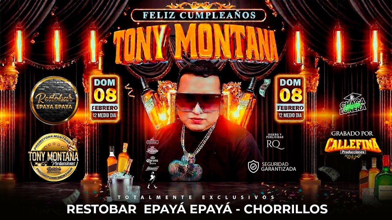 NO SUFRAS CORAZÓN - FELIZ CUMPLEAÑOS TONY MONTANA - CALLEFINA PRODUCCIONES
