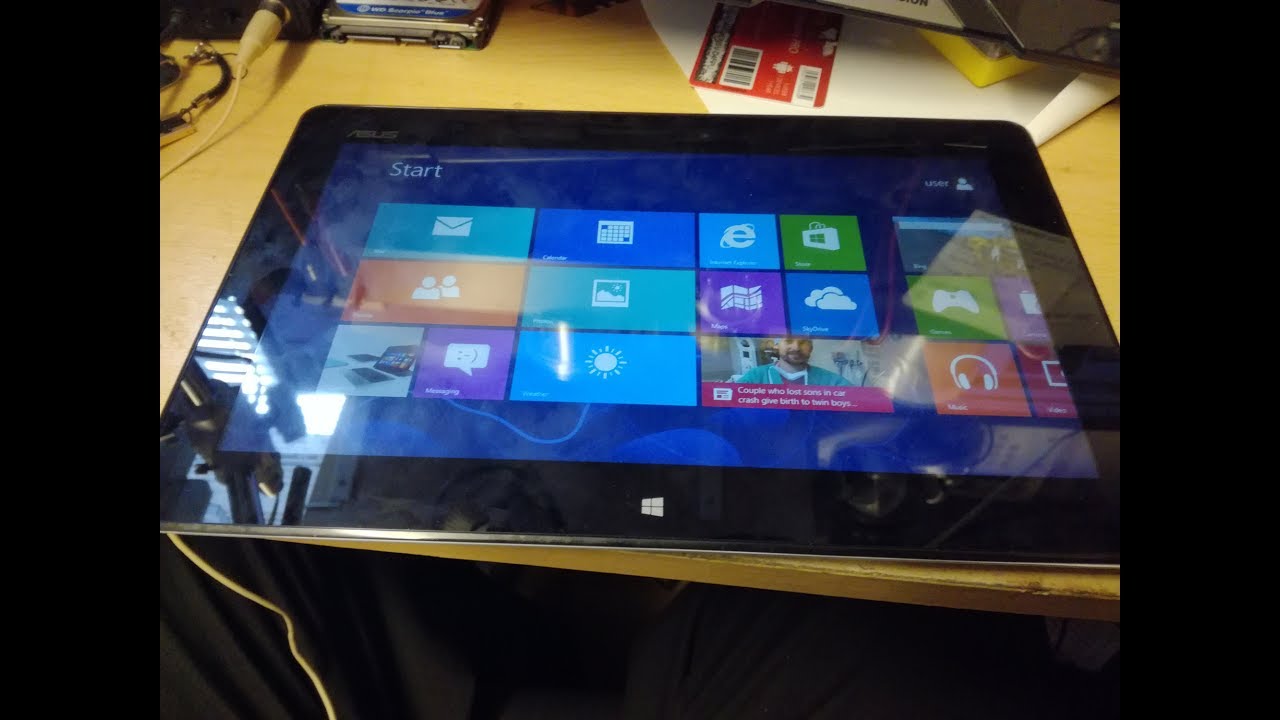 ASUS VivoTab KoX ME400C Windows Tablet - Battery replacement / Open up