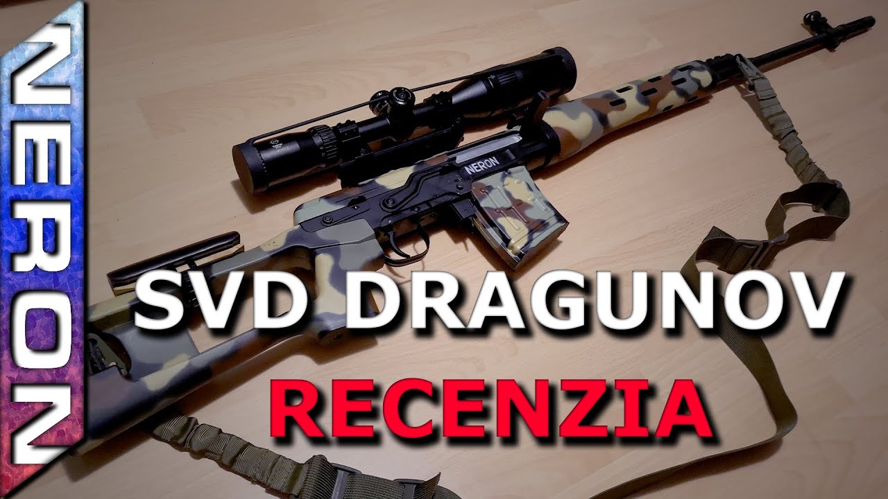 Airsoft SVD Dragunov - Recenzia [Sk/Cz]