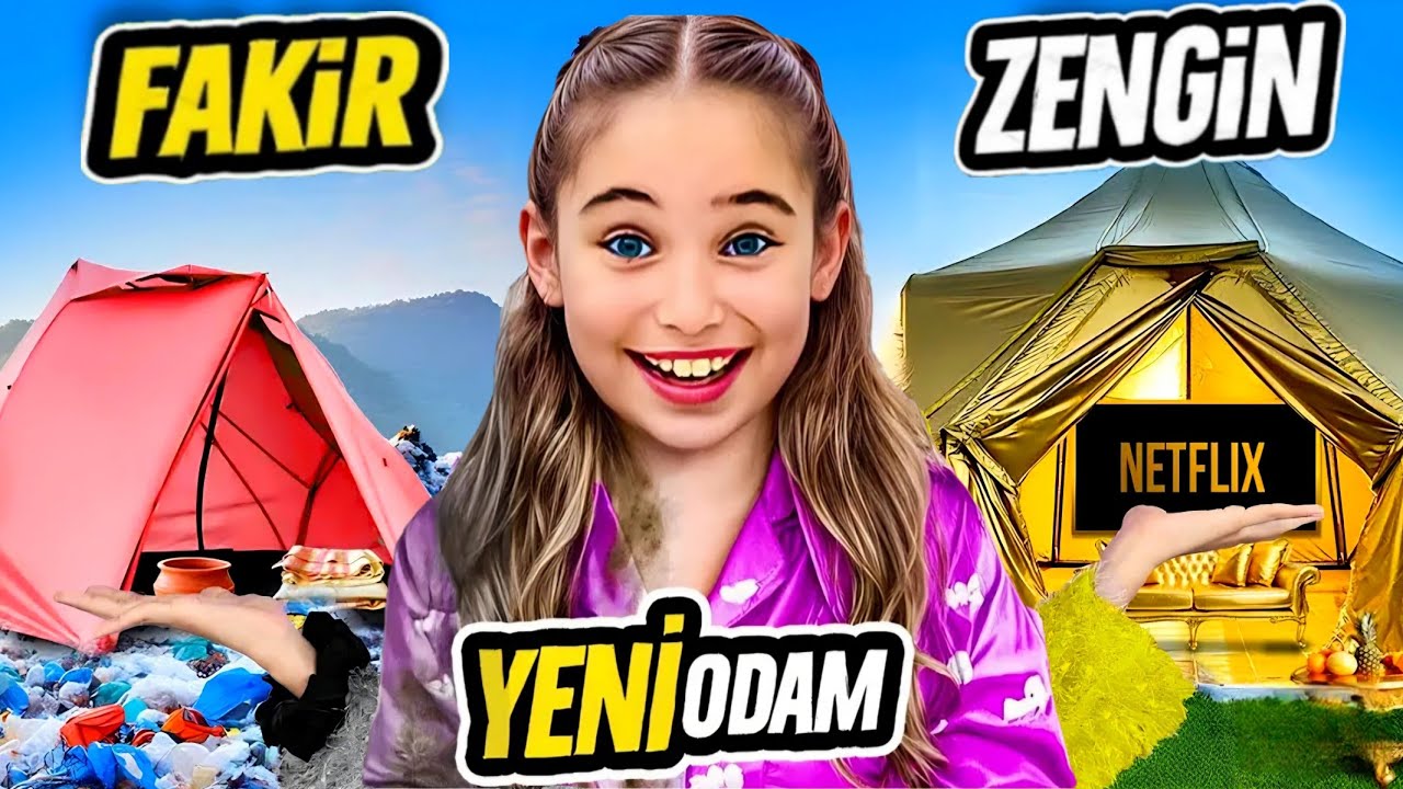 ELİF SİNEM YENİ ODANI SEÇ ‼️ ZENGİN VS FAKİR ODA !!
