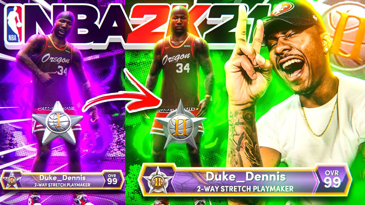 I Hit Superstar 2 In TWO DAYS On NBA 2K21 With My 2 Way Stretch Playmaker! Best Build NBA 2K21!