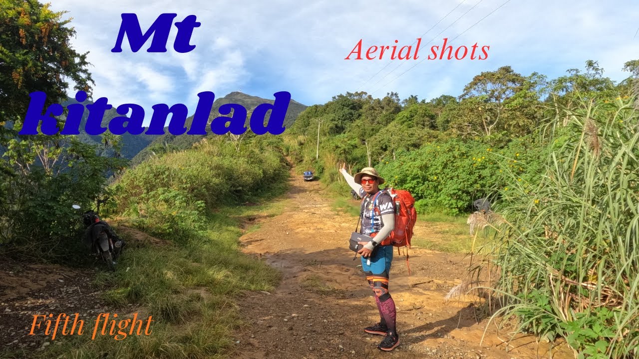 FLIGHT 5  MT KITANLAD AERIAL SHOTS