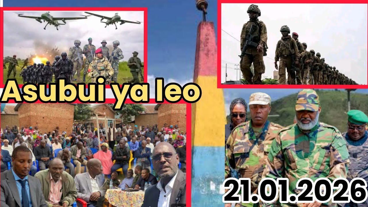 21/1/ MPANGO WA WAASI KUVAMIA UVIRA TENA// KIKAO CHAFANYIKA KAMANYOLA//BUKAVU// SAMBAZA KWA WENGINE 