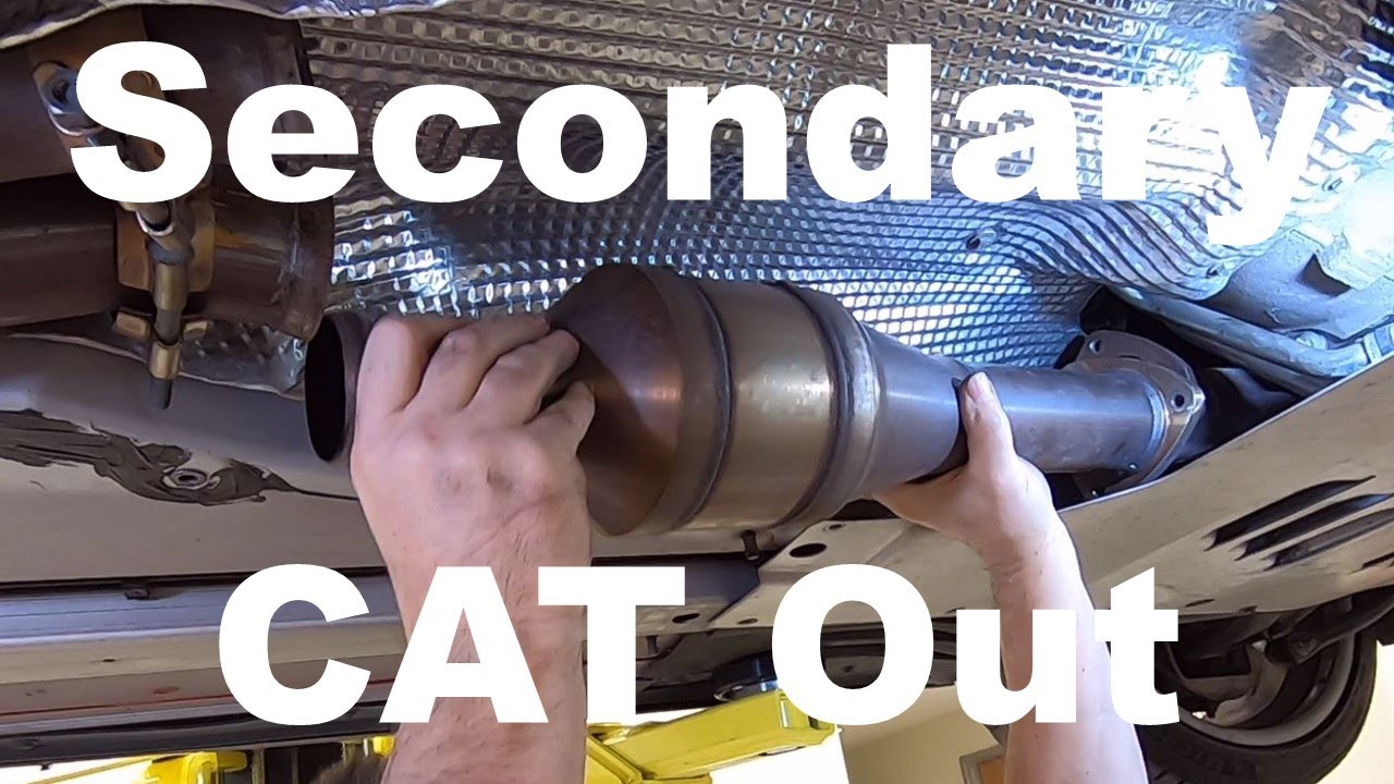 Removing the Secondary Catalytic Converters from an Aston Martin DB9