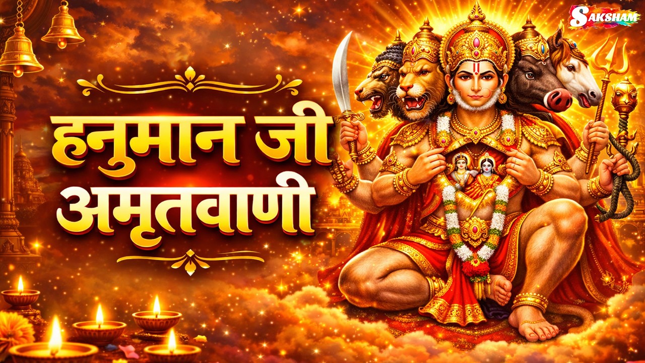 घर मे चलाकर रखो श्री हनुमान अमृतवाणी 100% सारे दुख कष्ट खत्म होंगे | Shri Hanuman Amritwani