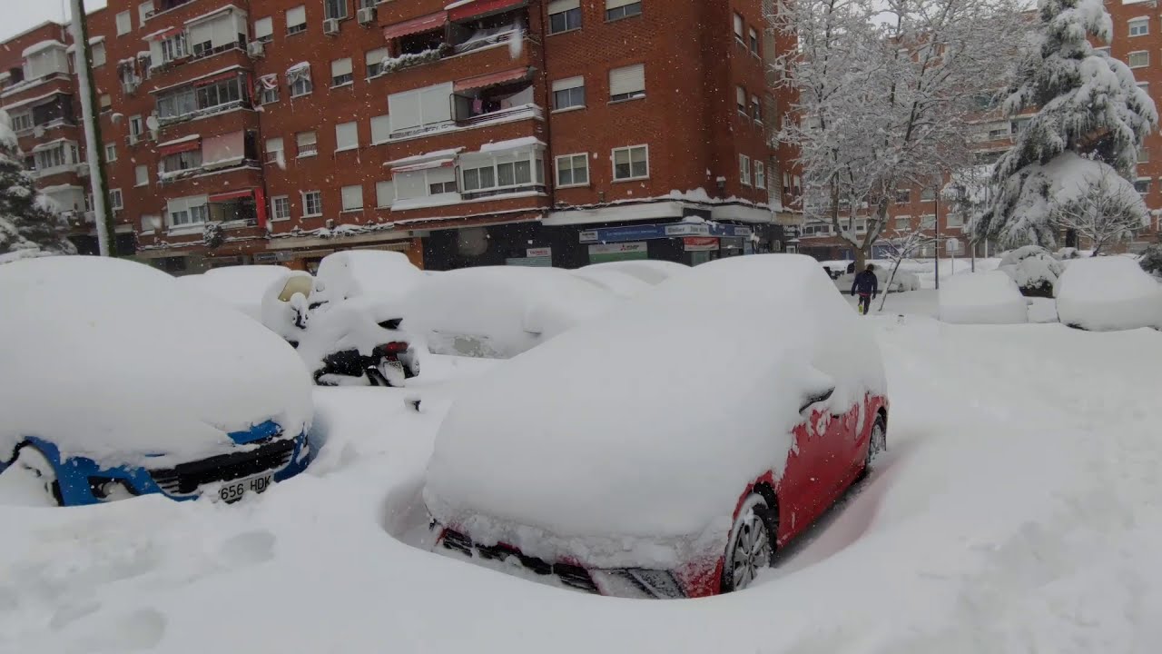 Filomena-La Gran Nevada En Móstoles 2021 (Madrid) Full HD