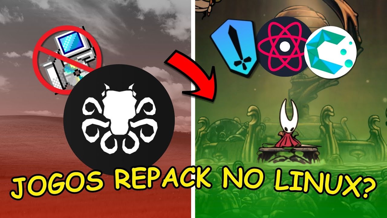 COMO Instalar JOGOS com Instalador (.EXE) no LINUX! (Hydra + Heroic + CachyOS)