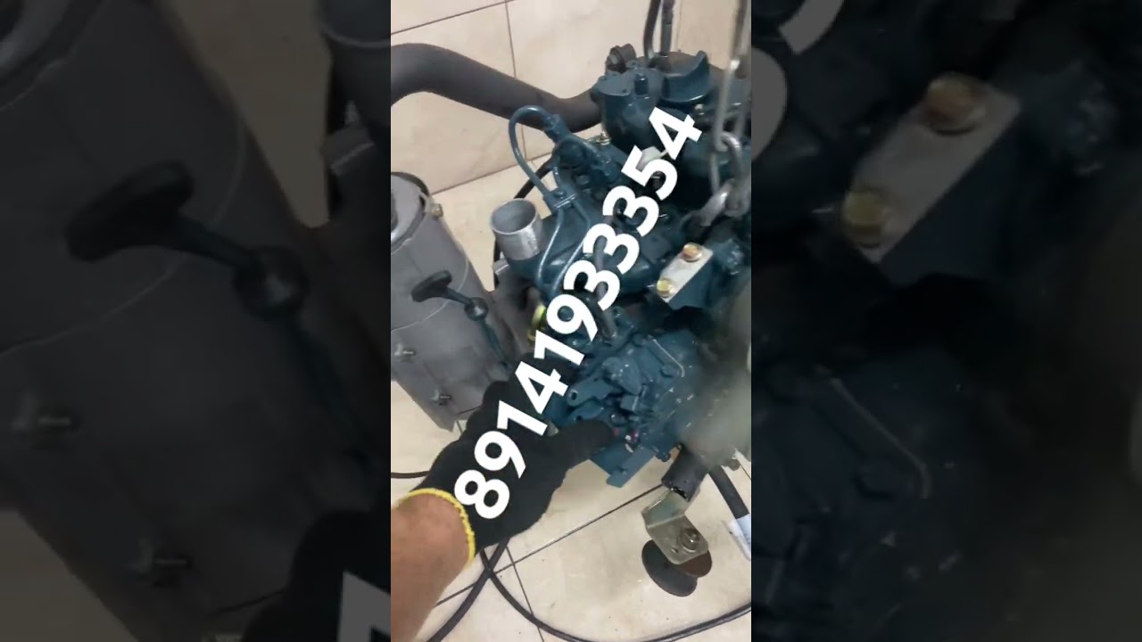 Японский двухцилиндровый дизельный двигатель KUBOTA Z482 !!! В полной комплектности!!!