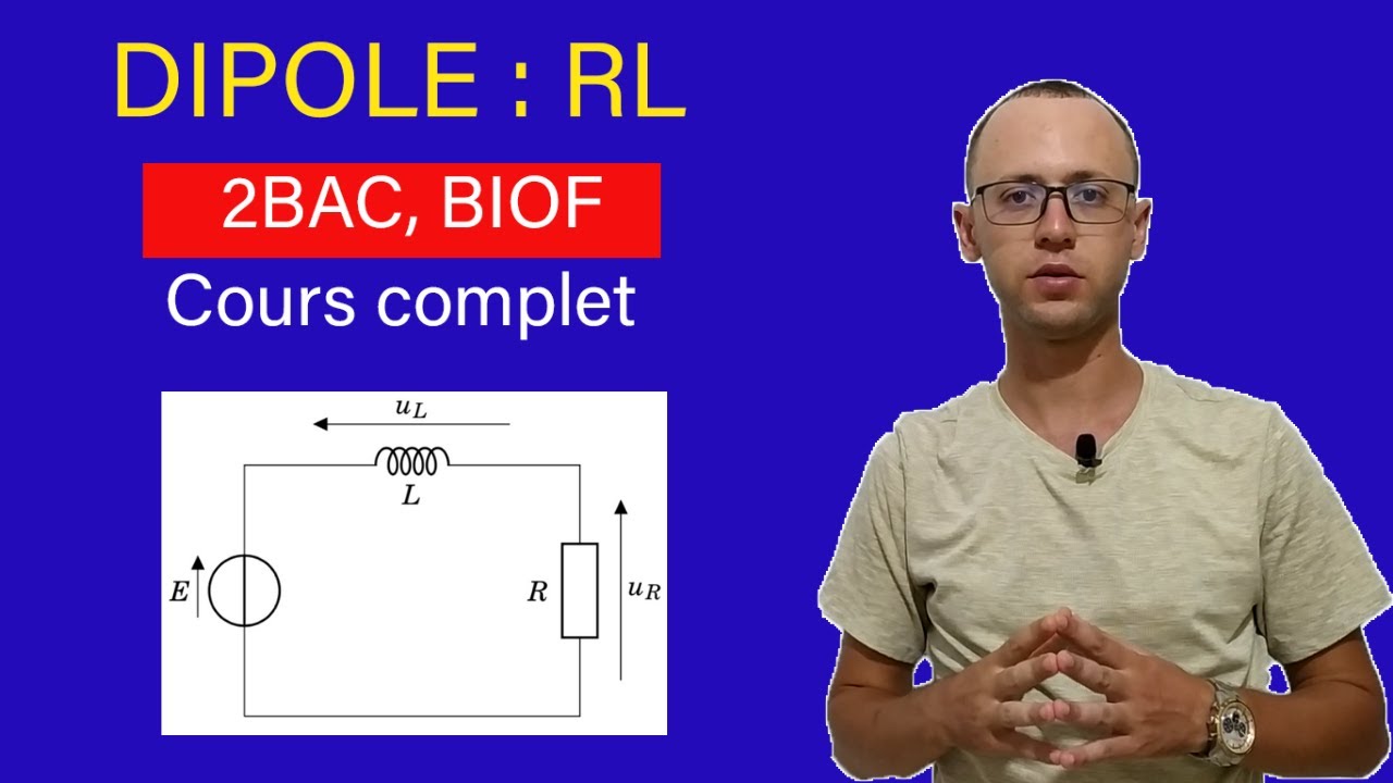 Dipôle RL , Electricité 2BAC BIOF    RL ثنائي القطب